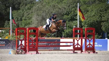 Lana Messina et Quactus du Leon ont été les meilleurs tricolores ce matin, terminant à la seizième place.