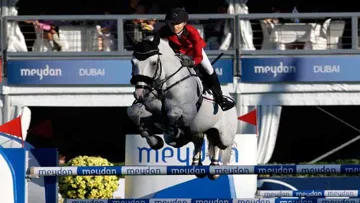 Emilie Martinsen et Caballero, pour le Danemark. Ph. Nacho Olano.