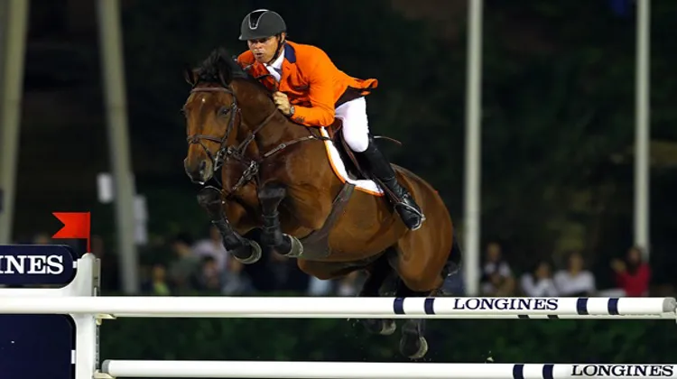 Jeroen Dubbeldam et Zenith SFN seront présents à Amsterdam, pour leur premier concours de l'année. Photo Scoopdyga