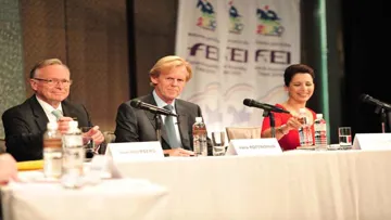 Les trois candidats. Ph FEI.