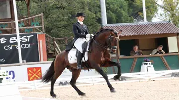 Alizée Froment est à la tête des poneys. Ph. collection Haras du Coussoul.