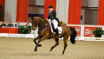 Isabell Werth gagne à Brême. www.sportfotos-lafrentz.de