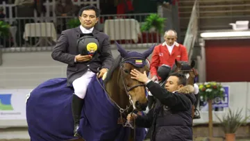 René Lopez, vainqueur à Saint Lô. Ph. Jennifer Decamp.