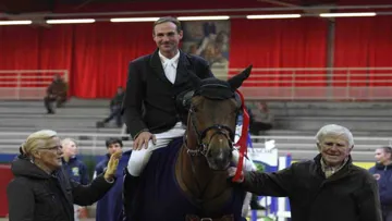 Franck Schillewaert et les propriétaires de Norway. Ph. Jennifer Decamp.