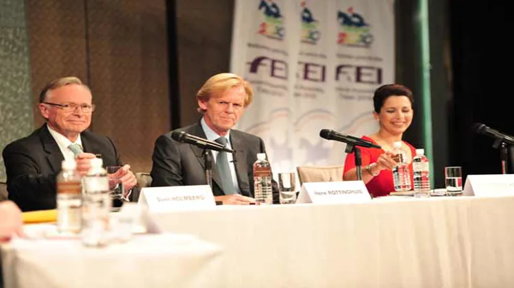 Les trois candidats. Ph FEI.