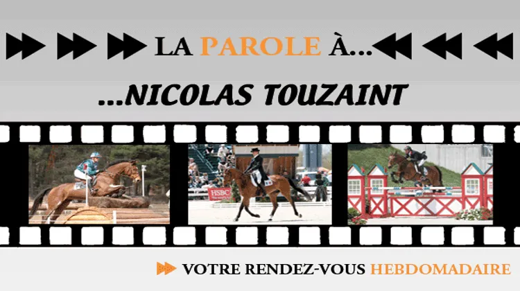 Nicolas Touzaint et Hildago de l'Ile (Ph. Scoopdyga)