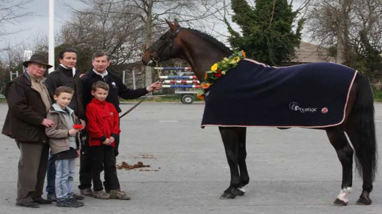 Diamant et la famille Levallois. Ph. Jennifer Decamp.
