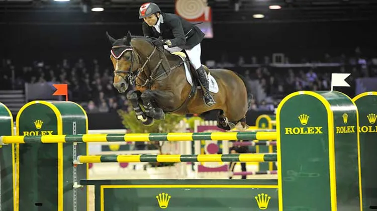 Eric Lamaze, nouveau partenaire de Rolex. Ph. Kit Houghton.