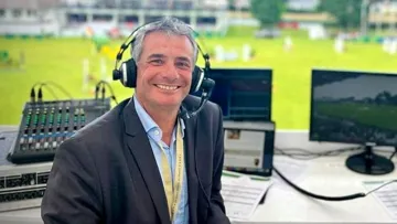 Pascal Boutreau commente de nombreux événements équestres, comme ici, le CSIO 5* de La Baule