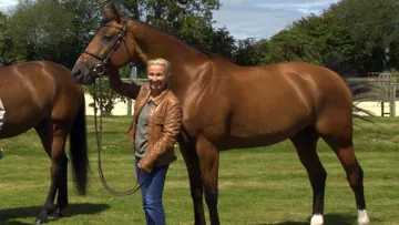 Avec Ornella - Crédit Marc Verrier