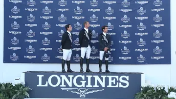 Marco Kutscher est monté sur la plus haute marche du podium du Grand Prix CSI 5* de Saint-Tropez grâce à son talentueux Cornet's Cristal.