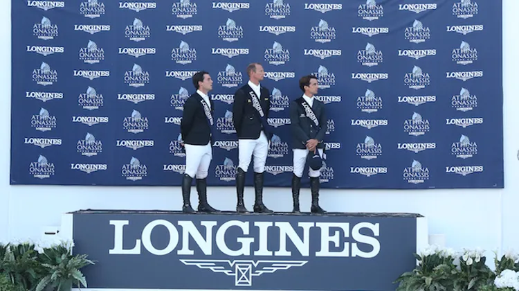 Marco Kutscher est monté sur la plus haute marche du podium du Grand Prix CSI 5* de Saint-Tropez grâce à son talentueux Cornet's Cristal.
