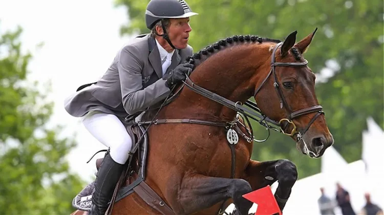 Ludger Beerbaum et Chaman ont remporté le Grand Prix du CSI 5* de Lausanne au terme d'un barrage à cinq. Photo Stefano Grasso