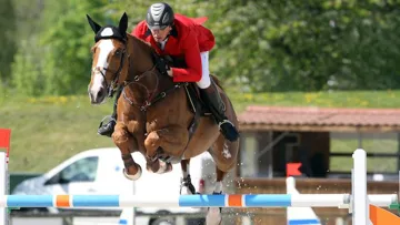 Edouard Mathé, ici à Jardy avec Bethsabee vd Maltahoeve