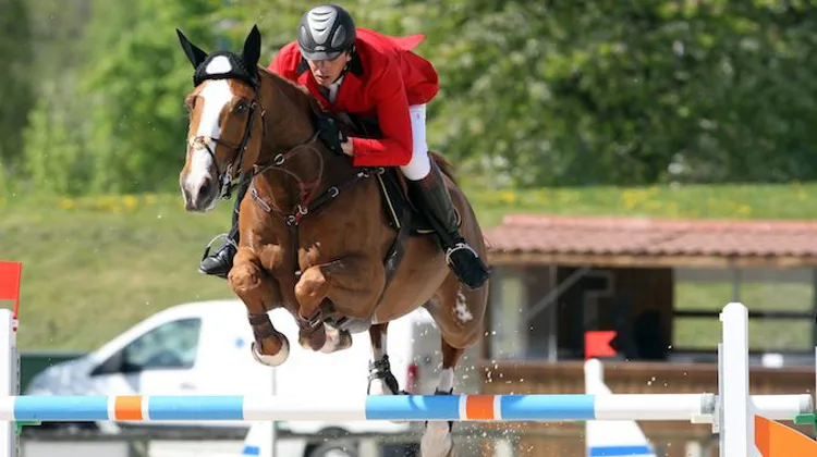 Edouard Mathé, ici à Jardy avec Bethsabee vd Maltahoeve