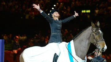 Luciana Diniz et Lennox ont enchaîné deux grands succès, à Bâle à Zurich. Photo Jumping Bâle