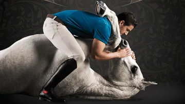 Grand Prix Classic accueille une nouvelle fois le dresseur Santi Serra. Il présentera son nouveau spectacle. Photo DR