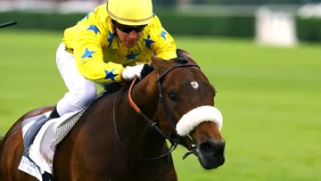 Dunaden à Longchamp en avril - Crédit Scoopdyga