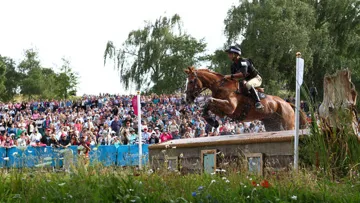 Andrew Nicholson, ici aux Jeux olympiques de Londres, est en tête du classement mondial. Crédit Scoopdyga