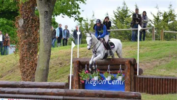 Maxime Livio & Cathar de Gamel, dimanche, sur le cross de Sandillon © D.Riguet