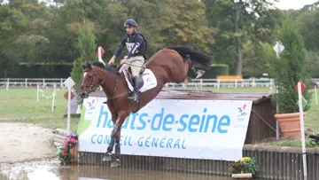 Astier Nicolas, ici associé à Jhakti du Janlie, est entré dans le Top Ten des meilleurs cavaliers de concours complet © PSV Morel