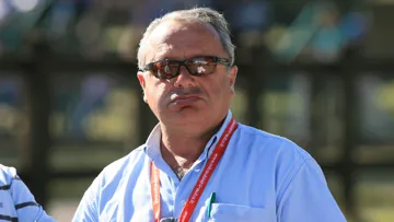 Thierry Touzaint, sélectionneur de l'équipe de France de concours complet, était présent à Fontainebleau pour observer les complétistes. Photo Scoopdyga