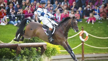 William Fox-Pitt, ici en selle sur le regretté Lionheart, aux JO de Londres, retrouve le fauteuil de numéro un mondial. Photo Arnd Bronkhorst/FEI