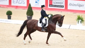 Claire Gosselin et Karamel de Lauture, à Lyon, en juin © Scoopdyga