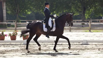 Le Belge Simon Missiaen avait remporté l'édition 2012, sur le dos de Vradin. © Société de Concours Hippiques de Pompadour