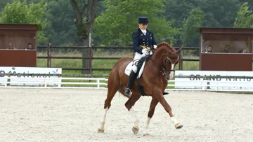 Catherine Henriquet sera présente à Vierzon avec Paradieszauber. Photo PSV/Morel