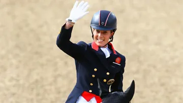 Charlotte Dujardin reprend ses quartiers au premier rang du classement mondial, après son titre de championne d'Europe à Herning (photo Scoopdyga)