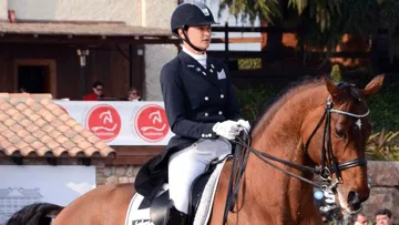 Jessica Michel et Riwera de Hus ont remporté la Reprise Libre en Musique du CDI 3* de Barcelone. Photo Celeste Ribó