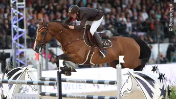 Kevin Staut et Major de Coquerie sur le GCT de Cannes