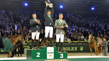 Le podium du Top Ten 2011.