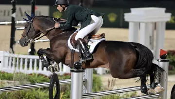 Rodrigo Pessoa et HH Rebozo LS seront à Londres (Ph. Scoopdyga).