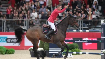 Tout sourire, Pius Schwizer s'offre son premier Grand Prix d'Equita' Lyon