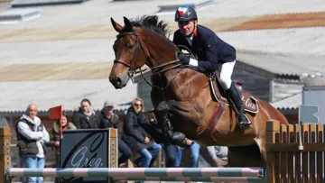 Michel Robert et Zeta de Hus. Credit Sportfot