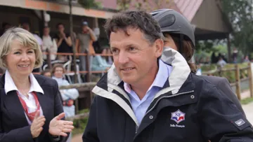 Portrait de Philippe Rossi, dirigeant du Pôle européen du Cheval au Mans. Crédit DR.
