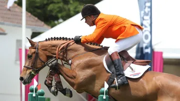 Albert Voorn a formé avec Tobalio le couple fort de l?équipe néerlandaise. Photo PSV Morel
