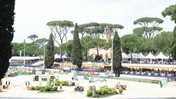 Piazza Borghese, théâtre du CSIO 5* de Rome. © Scoopdyga