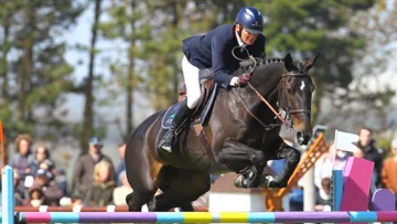 Michel Robert et Oh d'Eole, troisièmes au Touquet, au début du mois, seront présents à Bourg-en-Bresse © Scoopdyga