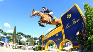 Kevin Staut s'envole vers la tête du classement mondial. En photo à Rome, fin mai © Scoopdyga