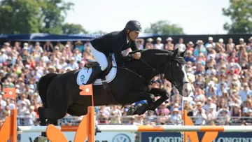 Rolf-Göran, en photo à Chantilly en juillet dernier, tentera de qualifier la Suède avec Quintero Ask © Scoopdyga