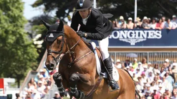 Eric Lamaze a tout demandé à Powerplay dans un barrage magique. Photo PSV Morel