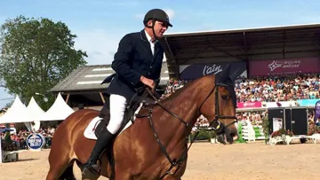 Albert Zoer et Abra Kadabra ont fait très fort impression à Bourg-en-Bresse. Photo Jumping Bourg-en-Bresse