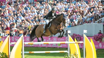 Karim Elzogby et Amélia ont prouvé leur bonne forme en s'imposant dans le deuxième Grand Prix de ce niveau en quelques mois seulement. Photo Damien Kilani 