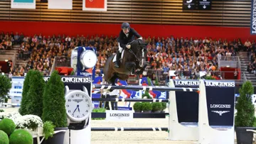 le Suédois Rolf-Göran Bengtsson et Casall Ask fouleront à nouveau la piste de Lyon et tenteront cette fois de s'emparer de la coupe. Photo Scoopdyga