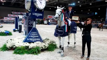 Bertram Allen et Maly Malone V se sont imposés dimanche dernier dans le Grand Prix Coupe du monde de Vérone. Photo Jumping Verona
