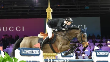 Martin Fuchs et PSG Future ont remporté la plus grande victoire de leur carrière, cet après-midi à Villepinte. Photo Thomas Condom