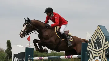 Piergiorgio Bucci et Casallo Z ont grandement contribué à la victoire de l'Italie. Photo Stefano Secchi/FEI (archives)